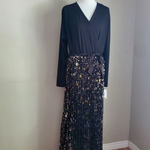 NWT LuLaRoe 3XL Elegant Deanne, floor-length wrap dress